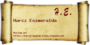 Harcz Eszmeralda névjegykártya